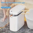 thumbnail image 4 of 1pc/2pcs/3pcs Self-Emptying Trash Can with Drawstring Bags, Hands-Free Pull-Out Design, 3.8-Gallon Capacity – Ideal for Home, Bathroom, Kitchen, Bedroom & Dorm Room Decor and Accessories, 4 of 15