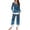 Light Blue, variant on Spring Tops for Women!ChaoHeng Two Piece Outfits for Women 2024 Christmas Save Up Under 50% Fashionable(Blue,M)