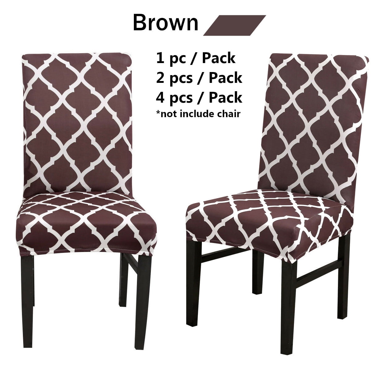 Details about   Soft Chair Cover Modern Chair Slipcovers Bedroom Hotel Seat Decor Multicolor 
