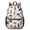 Multicolor Cat White Pattern, variant on Multicolor Cat White Pattern 17" Waterproof Oxford School Backpacks for Teens, S-Shape Padded Straps, for School, Travel, Hiking, Camping