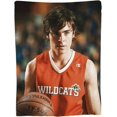 thumbnail image 7 of Soft Flannel Fleece Blanket Zac Efron Plush Throw Cozy Blankets for Couch Sofa 40"x30", 7 of 7