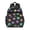 Galaxy Cat Head Black Pattern, variant on Galaxy Cat Head Black Pattern Cute School Backpack Bag for School with Padded Back and Adjustable Shoulder Straps 15.25"x11.5"x5.25"