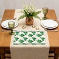 thumbnail image 6 of TanSiDing St Patrick's Day Green Drying Mat for Kitchen Counter Watercolor St Patricks Day Dish Drying Mats Spring Absorbent Reversible Dish Drainer Rack Mat Dish Pad 42*32cm, 6 of 7