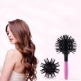thumbnail image 1 of Brosse à Cheveux Boule, Brosses à Cheveux Rondes 3D D Brosse à Cheveux Ronde D Peigne pour Cheveux Bouclés Technologie Révolutionnaire, 1 of 7