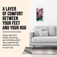 thumbnail image 2 of MAYSHINE Basics - 5'x7' - 100% Felt - Premium Comfort Rug Pad - Also Available with Non Slip Option - Safe for Hardwood Floors and All Surfaces, 2 of 6