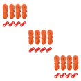 thumbnail image 2 of Maytalsory Cordon Réfléchissant de Sécurité pour Tente de Camping Expérience de Camping Sécurisée Cordes de Tente Réfléchissantes Robustes orange Ensemble de 3, 2 of 6