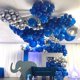 thumbnail image 3 of Globos PartyWoo azul persa, 50 unidades, 30 cm, látex azul oscuro, 3 of 7