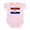 Petal Pink, variant on CafePress - Croatian Flag Infant Bodysuit - Baby Light Bodysuit, Size Newborn - 24 Months