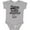 AC-Heather Grey, variant on Future Nurse Anesthetist Girls Baby Bodysuit
