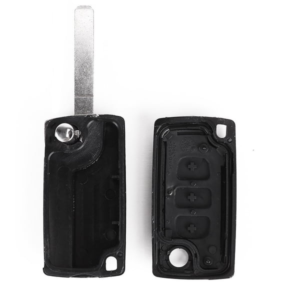 DRAFIDEEP 1Pack Protective Car Key Fob Case Replacement for Broken Keys in Black Color