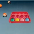 thumbnail image 4 of SHINYPASING Pool Storage Box Billiard Balls Display Case Red PP Simple And Design 1Set, 4 of 6