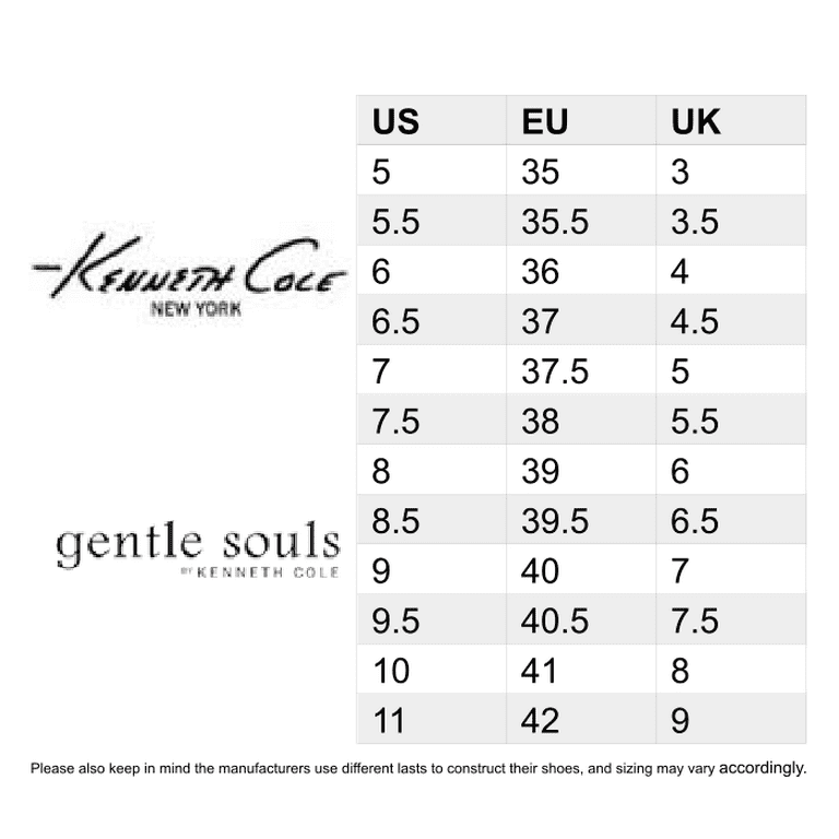 Kenneth cole shoe size deals