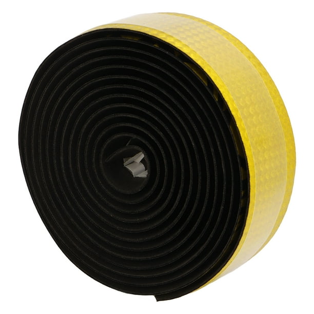 Bicycle Bar Tape Water Resistant Carbon Fiber Pattern Vibration Resistant Handlebar Tape Soft For Cycling Gold Yellow