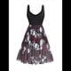 thumbnail image 4 of Vestidos Casuales de Verano y Otoño para Mujer, Vestido Gótico Sin Mangas con Escote en V, Vestido Cruzado Fluido de Corte A. Negro M, 4 of 9