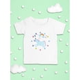 thumbnail image 3 of Unicorn W Clock Hours T-Shirt Infant -Image by Shutterstock,  24 Months, 3 of 4