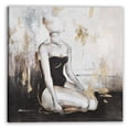 thumbnail image 5 of Abstract art "Golden Rest " painting prints Canvas wall Art for living room, bedroom, bathroom, 5 of 5
