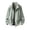 Gray, variant on Men's Oversized Jackets Cozy Fleece Soft Fall Winter Outerwear Lightweight Zip Up Casual Jackets with Pockets