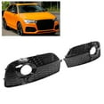 thumbnail image 4 of Fog Light Frame Fog Light Cover Fog Lamp Trim Fog Lamp Frame 2pcs Car Exterior For RSQ3 Style Fog Light Frame Cover Trim Fits For Q3 2013-2015, 4 of 8