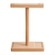 thumbnail image 1 of Soporte de Madera para Auriculares en Forma de T: Soporte para Auriculares de Escritorio, Estante de Exhibición, Organizador de Almacenamiento para el Hogar y la Oficina A, 1 of 6