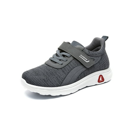 

Harsuny Unisex Running Comfort Sport Shoe Non-Slip Lace Up Outdoor Lightweight Round Toe Sneakers Gray 9
