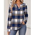 thumbnail image 6 of Zeagoo Womens Tops Long Sleeve V Neck Tee Shirts Dressy Casual Clothes Business Work Blouse, 6 of 6