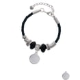 thumbnail image 2 of Delight Jewelry Stainless Steel Disc Niece Celtic Knot Leather Bead Bracelet, 7"+2" Extender, 2 of 4
