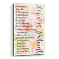 thumbnail image 2 of Epic Art 'Floral Love is Patient' by Cindy Jacobs, Acrylic Glass Wall Art, 24"x36", 2 of 8