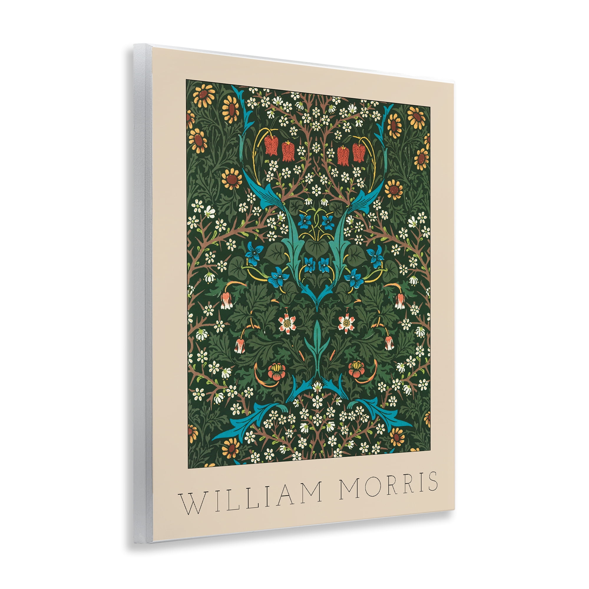 Stupell Industries Ornate Botanicals William Morris Wall Plaque Art, design by Lil' Rue