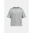 thumbnail image 4 of No Boundaries Boxy Cropped Tee, Men's and Big Men's, 4 of 5