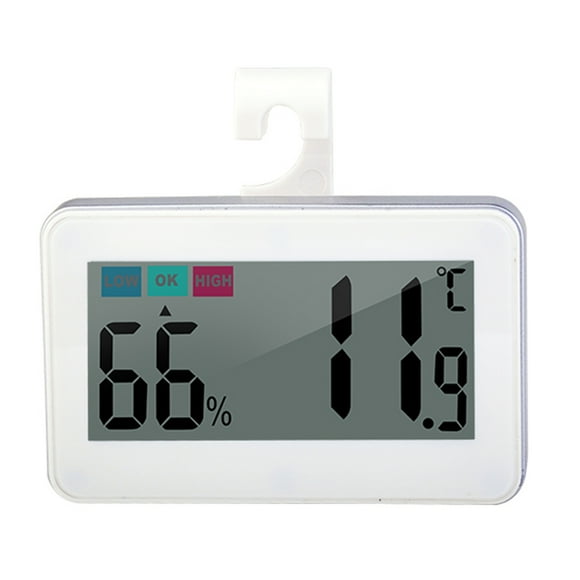 Mini Digital Hygrometer Indoor Thermometer Humidity Gauge Room Thermometer Accurate Temperature Humidity Monitor with LCD Display