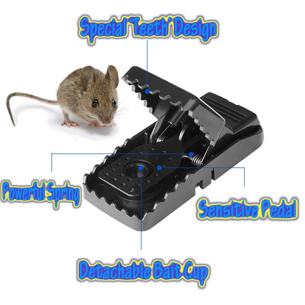 Dollhouse Miniature 1:12 Scale 3 pcs mouse with trap set  #Z228-A 