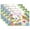 D22, variant on Ryvnso Placemats Set of 4 Birds Butterfly on Flowers Dining Mats Heat-Resistant Non-Slip Washable Table Mat