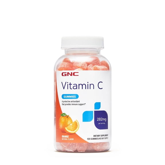 GNC Vitamin C Gummies - 282mg | Immune Support | 120 Gummies