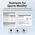 thumbnail image 6 of Theralogix ConceptionXR Motility Support Formula - 30-Day - Men's Preconception Vitamins for Fertility Support - Male Fertility Supplements for Sperm Health* -NSF Certified- 60 Tablets + 60 Capsules, 6 of 6