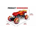thumbnail image 3 of Remote Control Stunt Car for Kids, 1:16 4WD RC Monster Truck with 360° Spin, Sideways Drift, Omnidirectional Wheels, 3 of 8