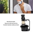 thumbnail image 3 of Kit de cuidado de barba ANGGREK cepillo de limpieza soporte de secado portátil, 3 of 8
