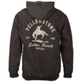 thumbnail image 2 of Yellowstone Dutton Ranch Montana Mineral Wash Pull-Over Pocket Hoodie-Small, 2 of 6