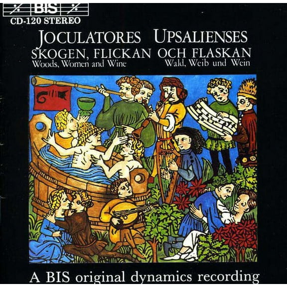Joculatores Upsalienses - Woods Women & Wine - Music & Performance - CD
