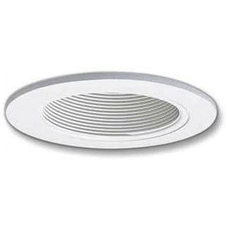 

Halo Recessed Lighting 993W 4 White Baffle Trim With Coilex Baffle