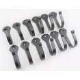 thumbnail image 4 of PYYNA-Nail Hooks, Vintage, Rustic Curved Metal Fasteners – Decorative Colonial Wall Décor, Heavy Duty Wall Hooks, Hangers for Keys, Coats, Robe, Bags, Home, Kitchen Set of 12 (Big 2.5"), 4 of 4