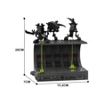 thumbnail image 3 of Blocks Gobricks MOC Aliens Shelf Diorama Bricks Model Alien Creature Movie Building Blocks Set Educational Toys For Kid Gifts 240120, 3 of 3