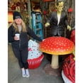 thumbnail image 3 of Large Red Mushroom Over Sized Statue, 3 of 8
