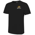 thumbnail image 2 of Women's Black Missouri Tigers Comfort Colors Campus Scene Drawing Script T-Shirt, 2 of 3