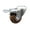 Swivel - Total Lock Brake - Brown, variant on 3 Inch High Temp Glass Filled Nylon Wheel Swivel Bolt Hole Caster Service Caster