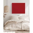 thumbnail image 3 of Pure Red Wall Art for Living Room, Canvas Picture Wall Decor for Bathroom Bedroom, Simple Solid Color Painting Artwork for Office Kitchen Hallway Dining Room Home Decorations 20"x24", 3 of 8
