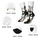 thumbnail image 5 of Balery Colors Cats Calcetas Largas con Estampado para Hombre y Mujer – Suaves y Transpirables, Talla Única (US 5-11), 5 of 6