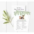 thumbnail image 2 of Inkdotpot 50What'sIn Your PhoneBaby Shower GameCards Gender Neutral Activity CardsPartyIdea Greenery & Animals Baby Shower Party Supply, 2 of 4