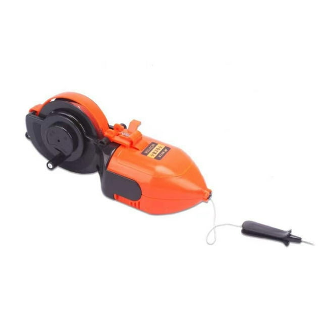 Graflsoa Marqueur à Encre Compact pour Menuiserie et Construction, Léger et Portable avec Ligne en Nylon de 7m, Protection Anti-Retournement, Idéal pour Usage DIY et Professionnel