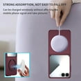 thumbnail image 6 of ELEHOLD Slim Magnetic Case for Samsung Galaxy Z Flip 7 Magnetic Mag-Safe Compatible Non-Slip Anti-Scratch Anti-Fingerprint Shockproof Lightweight Case for Galaxy Z Flip 7,Winered, 6 of 7