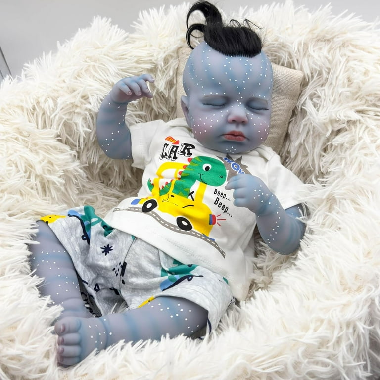 Sleeping Waterproof Reborn Baby Sleeping Newborn Baby Dolls Boy - Main Image